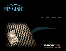 Tablet Screenshot of flymusic.it